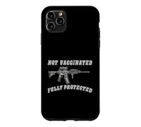 Custodia per iPhone 11 Pro Max Not Vaccinated Fully Protected Second Amendment