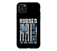 Custodia per iPhone 11 Pro Max Nurses Back The Blue I've Got Your Six - Nurse Show Support