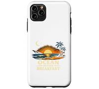 Custodia per iPhone 11 Pro Max Ocean Before Breakfast Design Spiaggia Alba Surf Lifestyle