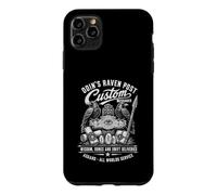 Custodia per iPhone 11 Pro Max Odins Raven Pubblica messaggi personalizzati Rune saggezza