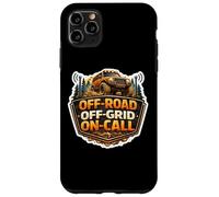 Custodia per iPhone 11 Pro Max Off Road Grid On Call Divertente 4X4 Fuoristrada Veicolo Proprietario Amante