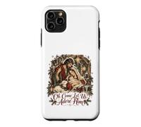 Custodia per iPhone 11 Pro Max Oh Vieni, lasciaci adorare il presepe