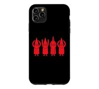 Custodia per iPhone 11 Pro Max Ohio Gnomes Graphic Design Minimalist Art Style