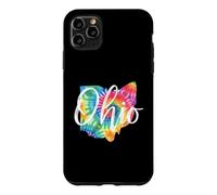 Custodia per iPhone 11 Pro Max Ohio Tie Dye Vintage Inspired Classic
