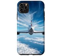 Custodia per iPhone 11 Pro Max Oltre l'orizzonte: aereo da dietro