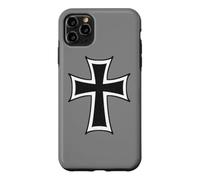 Custodia per iPhone 11 Pro Max ORDINE TEUTONIC EMBLEMA CROCE CAVALIERI TEUTONICI CROCIATE
