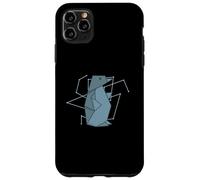 Custodia per iPhone 11 Pro Max Origami Penguin come fresco Forma