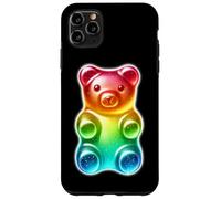 Custodia per iPhone 11 Pro Max Orsetto gommoso Candy Rainbow