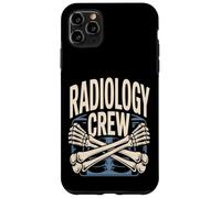 Custodia per iPhone 11 Pro Max Ospedale di ossa scheletriche dell'equipaggio di radiologia
