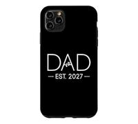 Custodia per iPhone 11 Pro Max Papà est 2027 Nuovo papà mamma che abbina il padre 2027