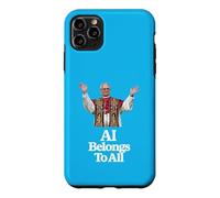 Custodia per iPhone 11 Pro Max Papa Leone XIV "L'IA appartiene a tutti" - MAGNIFICA HUMANITAS