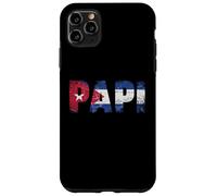 Custodia per iPhone 11 Pro Max Papi Cuba Bandiera Vintage Distressed Graphic Cuba Papi