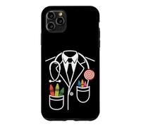 Custodia per iPhone 11 Pro Max Pastello tascabile per pediatra con lecca-lecca