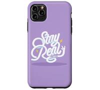 Custodia per iPhone 11 Pro Max Paul Frank Stay Real Bubble Testo