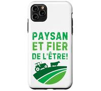 Custodia per iPhone 11 Pro Max Paysan et Fier de l'Être Fierté Agricole pour Homme