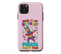 Custodia per iPhone 11 Pro Max Pennello per compleanno Pinata It's My Birthday Party Birthday Kids