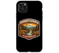 Custodia per iPhone 11 Pro Max Pennsylvania The Keystone State Souvenir Memorabilia dei visitatori
