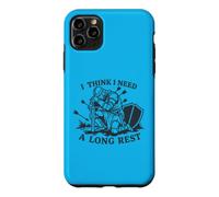 Custodia per iPhone 11 Pro Max Penso di aver bisogno di un cavaliere gamer RPG a lungo