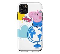 Custodia per iPhone 11 Pro Max Peppa Pig Globe Colour