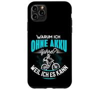 Custodia per iPhone 11 Pro Max Perché io fahre perché non posso fare a meno di batteria perché io posso avere una bici elettrica