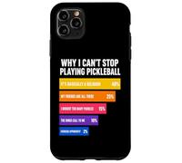 Custodia per iPhone 11 Pro Max Perché non riesco a smettere di giocare a Pickleball Reasons