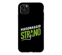 Custodia per iPhone 11 Pro Max Personaggio Strano Persona Fuori Dagli Schemi Ironica