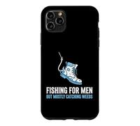 Custodia per iPhone 11 Pro Max Pescatori che pescano per le date che catturano le erbacce