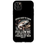 Custodia per iPhone 11 Pro Max Pescatori di uomini Christian Mark 1:17 Versetto della Bibbia