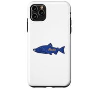 Custodia per iPhone 11 Pro Max Pesce Alaska Salmone