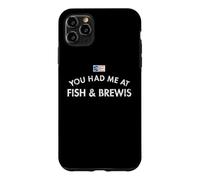 Custodia per iPhone 11 Pro Max Pesce Brewis Pane Tradizionale Terranova Labrador Pasto