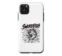 Custodia per iPhone 11 Pro Max Pesce spada Deep Oceans Sea Predator
