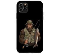 Custodia per iPhone 11 Pro Max Pescecane Bigfoot Pescatore