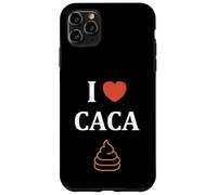 Custodia per iPhone 11 Pro Max Péteur prout j'aime le caca Humour i love caca