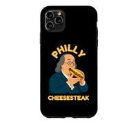 Custodia per iPhone 11 Pro Max Philly Cheesesteak Benjamin Franklin Philadelphia Foods