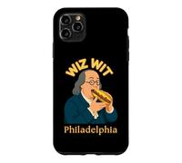 Custodia per iPhone 11 Pro Max Philly Cheesesteak Wiz Wit Benjamin Franklin Filadelfia