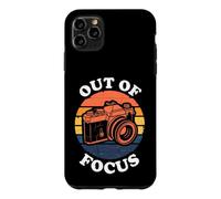 Custodia per iPhone 11 Pro Max Photographer Retro Camera Out Of Focus Sunset Design