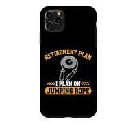 Custodia per iPhone 11 Pro Max Piano pensionistico Ho intenzione di Jumping Rope