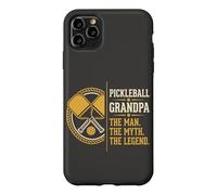 Custodia per iPhone 11 Pro Max Pickleball Nonno Paddle Paddle Festa Divertente