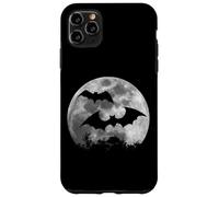 Custodia per iPhone 11 Pro Max Pipistrelli a Luna Piena Gothic Dark Art