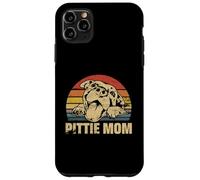Custodia per iPhone 11 Pro Max Pittie Mom Pitbull Mama Dog Lovers Gift Mothers Day Gift