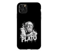 Custodia per iPhone 11 Pro Max Platone Greco Antico Filosofo Ateniese Pensatore