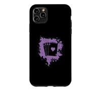 Custodia per iPhone 11 Pro Max Poker Hand tutti e quattro gli assi