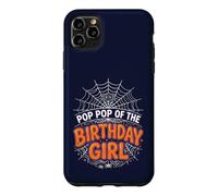 Custodia per iPhone 11 Pro Max POP POP of the Birthday Girl Web Spider Halloween Party Tee Tee