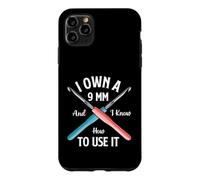 Custodia per iPhone 11 Pro Max Possiedo un 9 mm e so come usarlo - uncinetto all'uncinetto