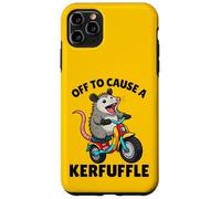 Custodia per iPhone 11 Pro Max Possum Off to Cause A Kerfuffle Funny Opossum