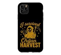 Custodia per iPhone 11 Pro Max Post Hysterectomy Grim Reaper I Survived The Organ Harvest