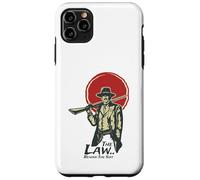 Custodia per iPhone 11 Pro Max Poster Western Hero "La legge dietro il seme"