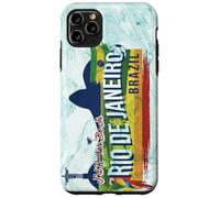 Custodia per iPhone 11 Pro Max Preferirei essere a Rio De Janeiro, Brasile Souvenir
