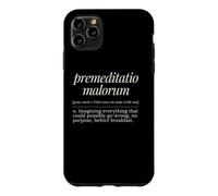 Custodia per iPhone 11 Pro Max Premeditatio Malorum Definizione latina Filosofia antica