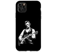Custodia per iPhone 11 Pro Max Presidente Abraham Lincoln Suona la Chitarra Abe Lincoln Design